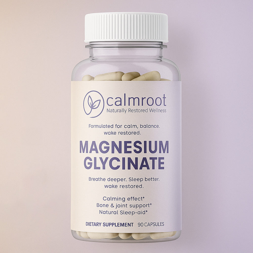Magnesium Glycinate – Calm Your Body. Center Your Mind.